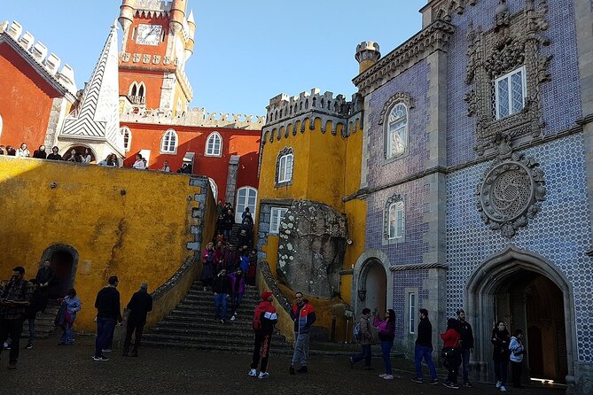 Sintra, Pena Palace, Cabo da Roca, Cascais Day Trip from Lisbon - Pena Palace and its mountain setting