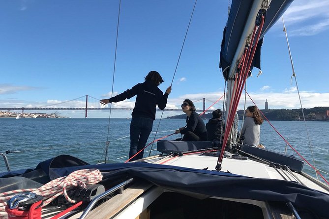 Small-Group Sailing Tour on the Tagus River from Lisbon - Downtown Lisbon from the river