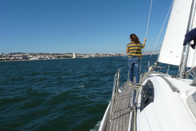 Small-Group Sailing Tour on the Tagus River from Lisbon - The Christ statue across the river