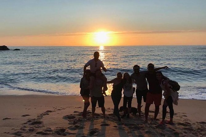 Sunset Hike, Tapas & Wine at Secret Beach - The descent to Ursa Beach