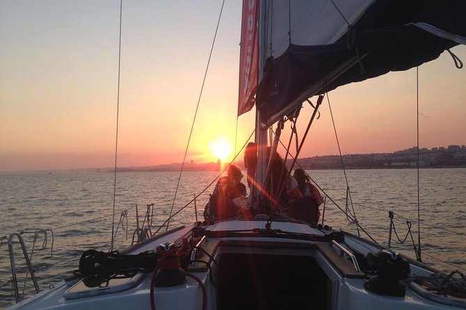 Sunset Sailing Tour On The Tagus River - Passing under the 25th of April Bridge