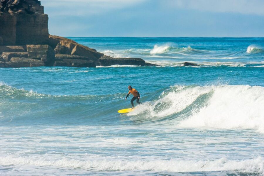 Surfing lessons at Ericeira World Surf Recognized - Meeting near the Boardriders surf shop