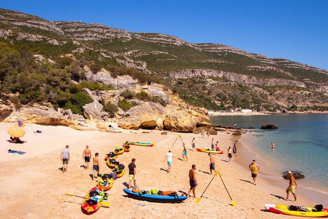 The Lisbon Kayak Day Tour (transport & picnic at beach) - Key points at a glance