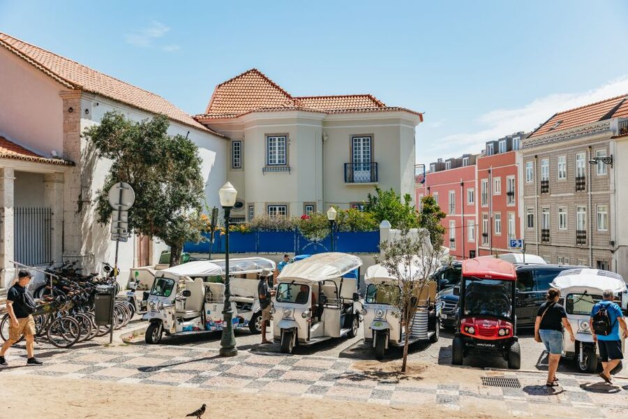 Vadio: Lisbon Old Town Private Tuk Tuk Tour - Senhora do Monte, the grand final view